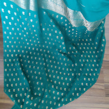 Load image into Gallery viewer, Peach Semi Georgette sarees
