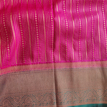 Load image into Gallery viewer, Pink and green  soft silk sarees
