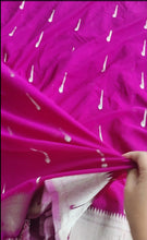 Load image into Gallery viewer, Rani Pink Paithani Soft Georgette Sarees
